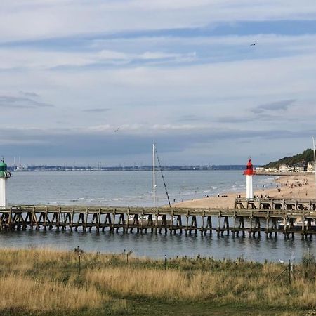 Le Cocooning-Studio Deauville Marina Avec Terrasse Vue Mer Et Plage Zewnętrze zdjęcie