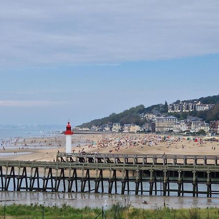 Le Cocooning-Studio Deauville Marina Avec Terrasse Vue Mer Et Plage Zewnętrze zdjęcie