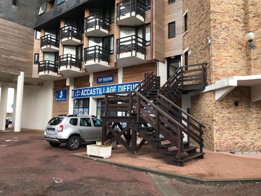 Le Cocooning-Studio Deauville Marina Avec Terrasse Vue Mer Et Plage Zewnętrze zdjęcie