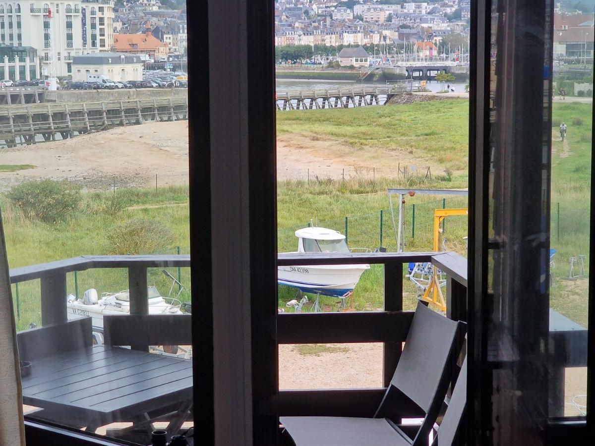 Le Cocooning-Studio Deauville Marina Avec Terrasse Vue Mer Et Plage Zewnętrze zdjęcie